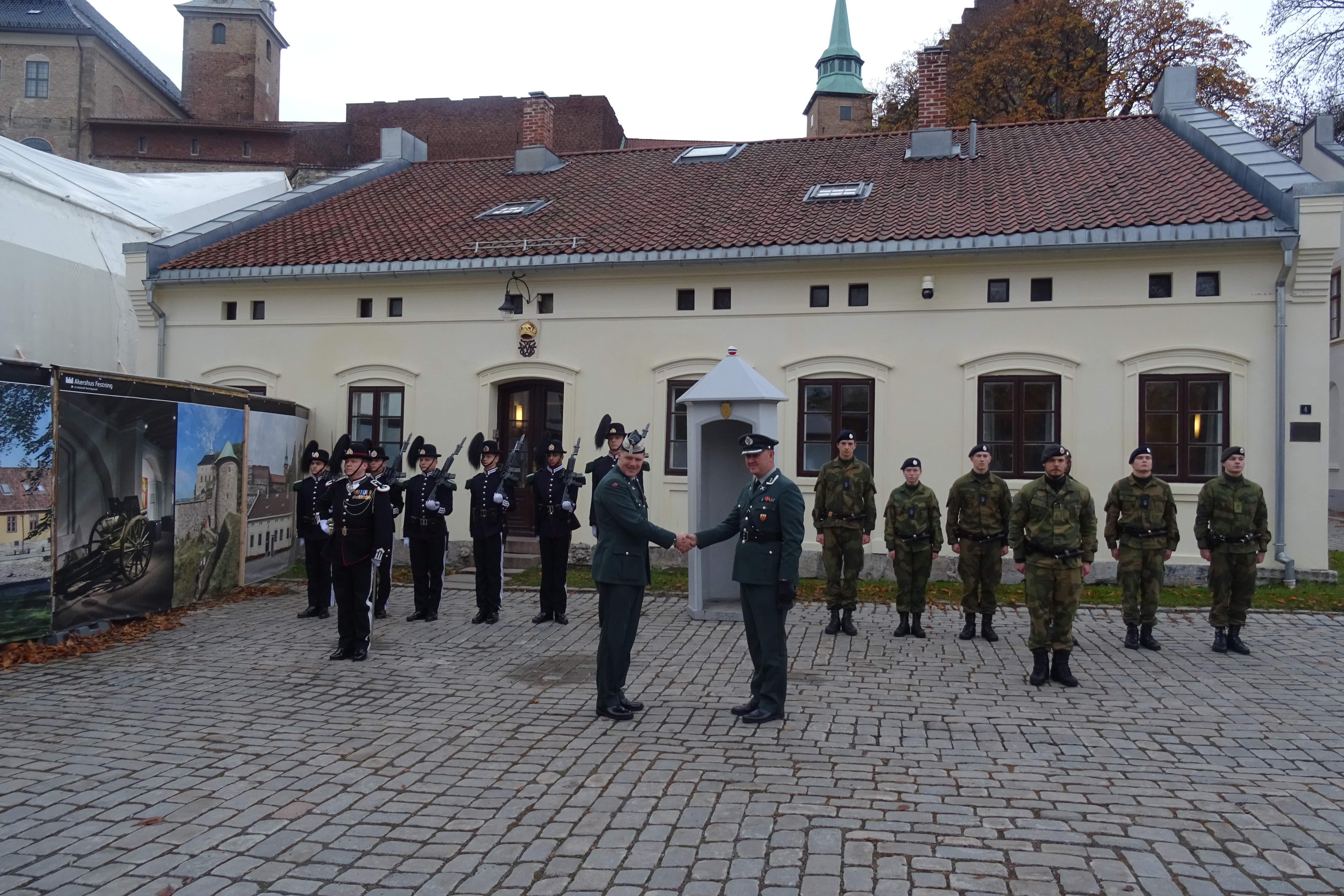 Artikkelbilde til artikkelen  Siste vakt på Akershus Festning